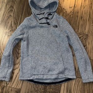 The North Face Heather Gray Toggle Hoodie